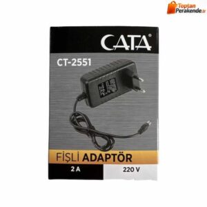 Cata-CT-2551-25W-2-Amper-Fisli-Adaptor.jpg Cata CT-2551 25W 2 Amper Fişli Adaptör